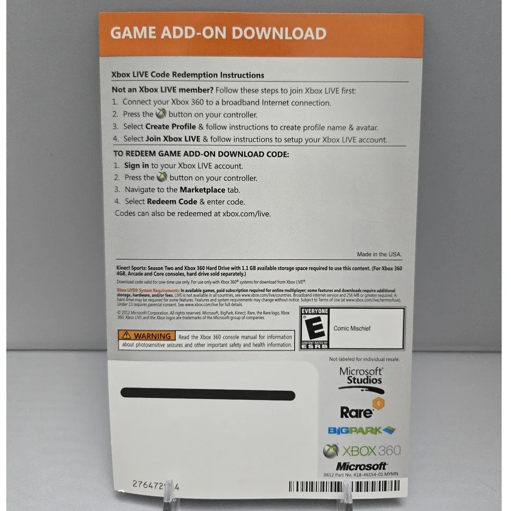 Kinect Sports Ultimate‎ Collection - Xbox 360 - Case Insert & 2 Discs Tested